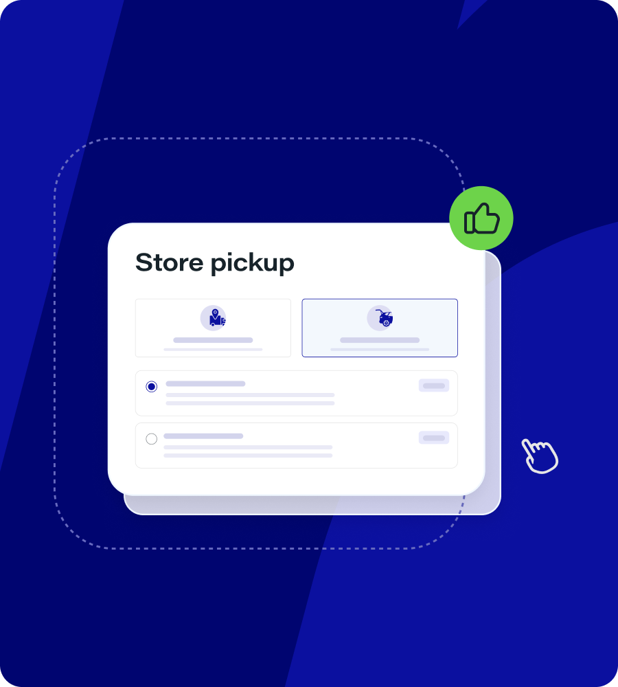 Store Pickup Options