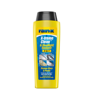 Plastic and glass headlight polish and restorer