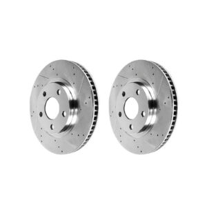 Slotted and Drilled Sport Brake Rotors Durango/Grand Cherokee (2012-2023) - Full Set