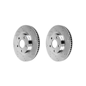 Slotted and Drilled Sport Brake Rotors Mazda 6 (2014-2022) - Full Set