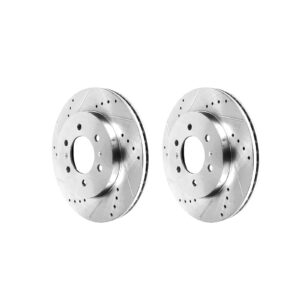 Slotted and Drilled Sport Brake Rotors for F150/Expedition/Navigator (2007-2021) - Full Set