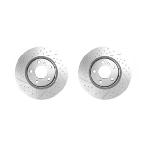 G8/K900 2012-2017 Slotted and Drilled Sport Brake Rotors - Full Set