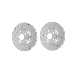 Drilled and Slotted Sport Brake Rotors ES/Avalon/Camry (1998-2006) - Full Set