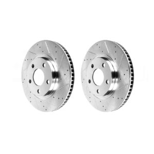 Slotted and Drilled Sport Brake Rotors Malibu (2004-2012) - Full Set