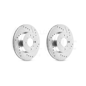 Slotted and Drilled Sport Brake Rotors for LX570/Land Cruiser (2008-2024) - Full Set