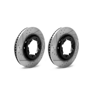 Slotted and Drilled Sport Brake Rotors for Nissan Patrol Y61 Safari (2006-2023) - Full Set