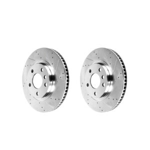 Slotted and Drilled Sport Brake Rotors for Camaro SS 2010-2015 - Full Set