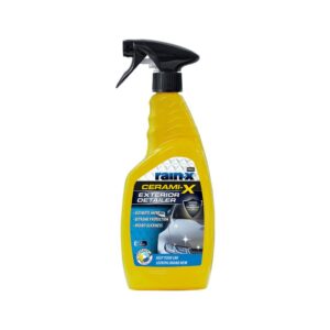 Ceramic cleaner, polisher, and exterior surface protectant