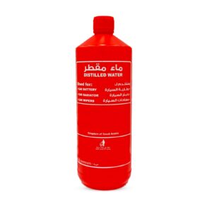 Distilled water (salt-free) for cars