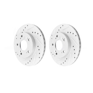 Slotted and Drilled Sport Brake Rotors for Civic (2006-2011) - Full Set